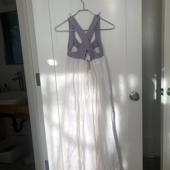Free People white maxi dress - Picture 4 of 5